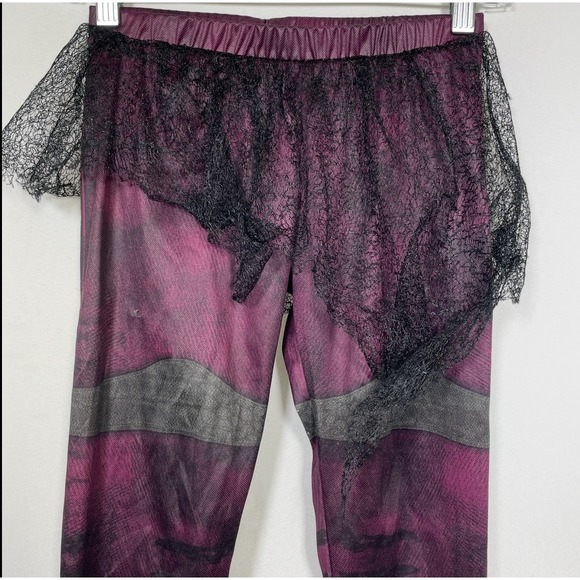 Descendants Mal Maleficent Disney Store Costume Jacket Pants Set Girls 7-8 - Picture 16 of 16